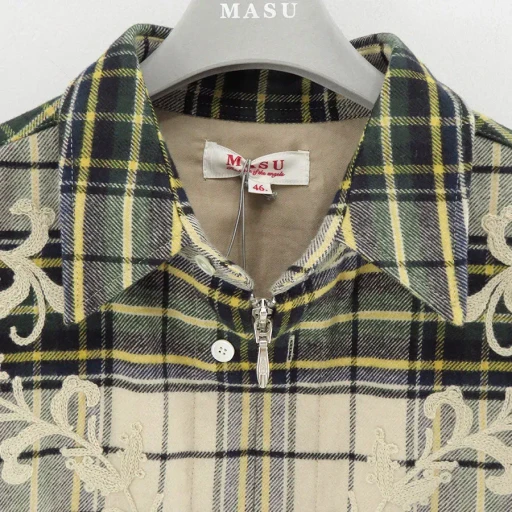 Rodeo Zip-Up Plaid Shirt