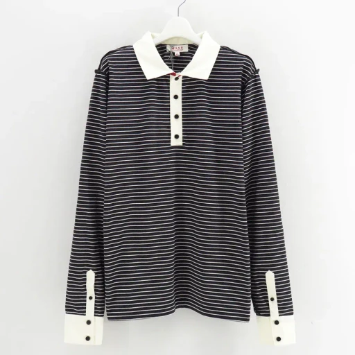 Opposite Stripe Pullover Shirt