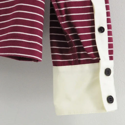 Opposite Stripe Pullover Shirt