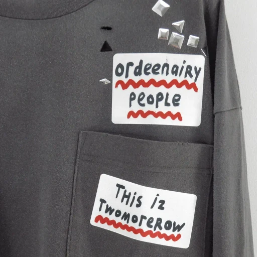 Embellished Sticker L/S Tee