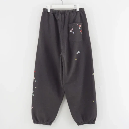 Kids Sticker Printed Sweat Pants