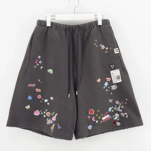 Kids Sticker Printed Shorts