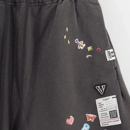 Kids Sticker Printed Shorts