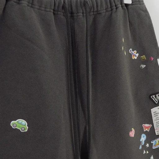 Kids Sticker Printed Shorts