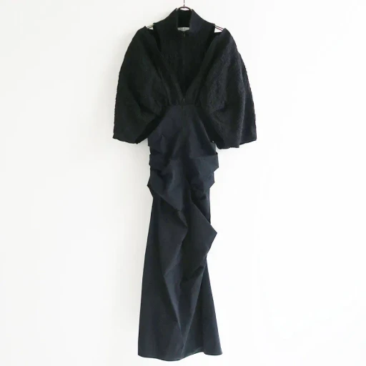 Double Zip Jacquard Dress
