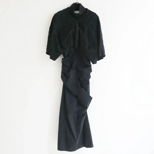 Double Zip Jacquard Dress