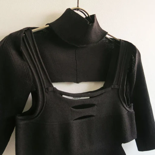 Highneck Sleeve Camisole