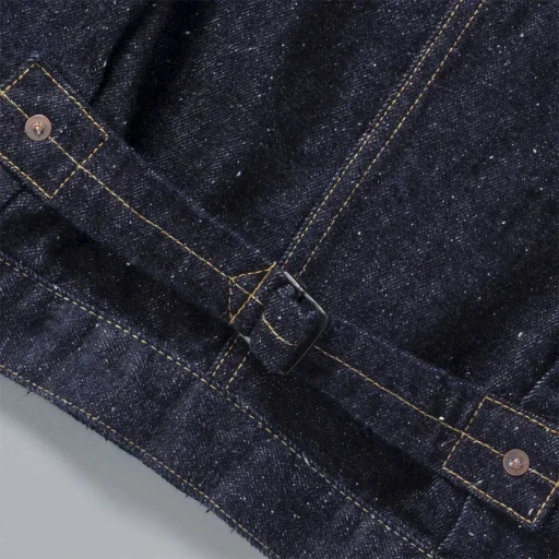 #023 Lv T-Back Denim Jacket Bleach One-Washed