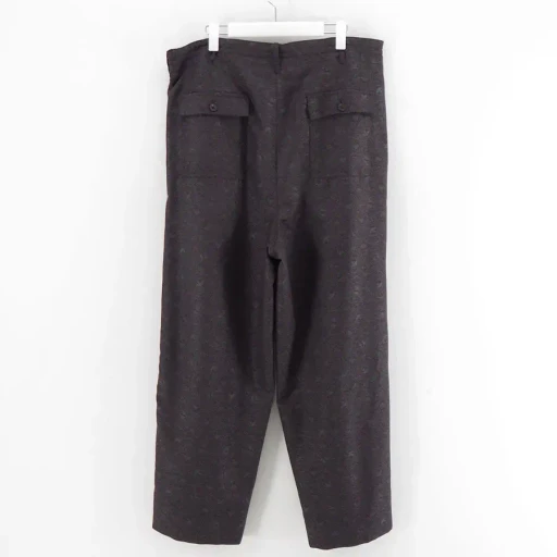 2-Tuck Draw Cord Wide Trousers