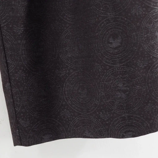 2-Tuck Draw Cord Wide Trousers
