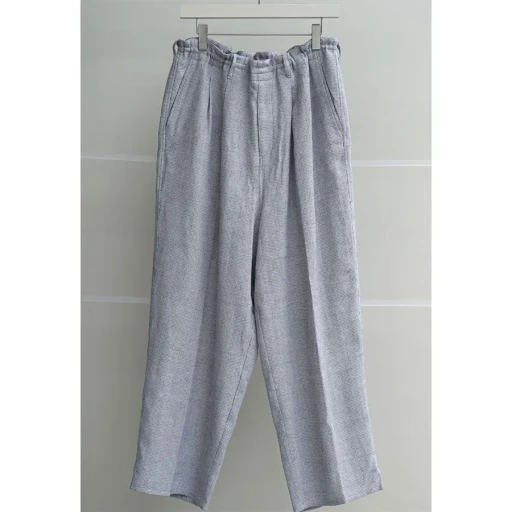 2-Tuck Draw Cord Wide Trousers