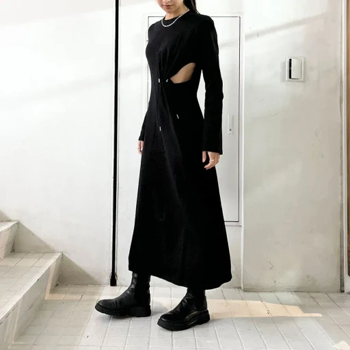 Drawstring Dress