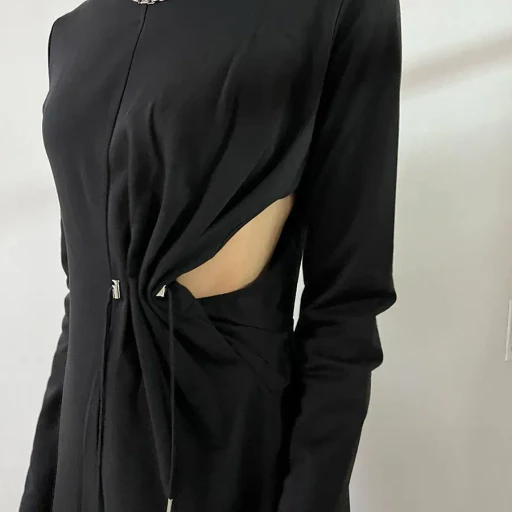 Drawstring Dress