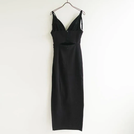 Draped Bustier Dress