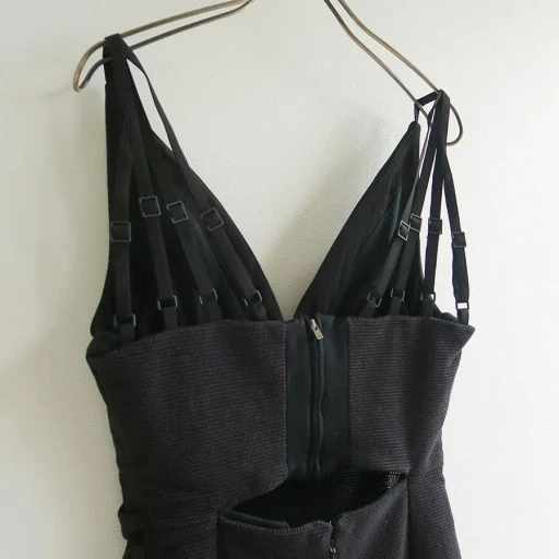 Draped Bustier Dress
