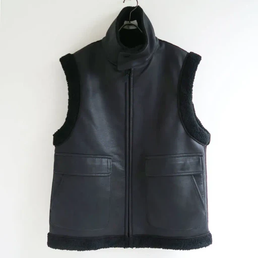 Reracs Mouton High Neck Vest