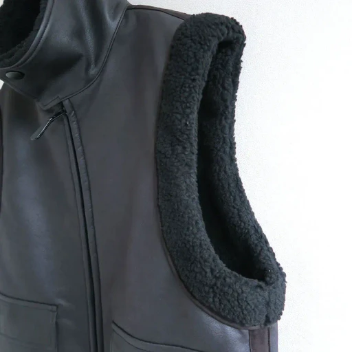 Reracs Mouton High Neck Vest
