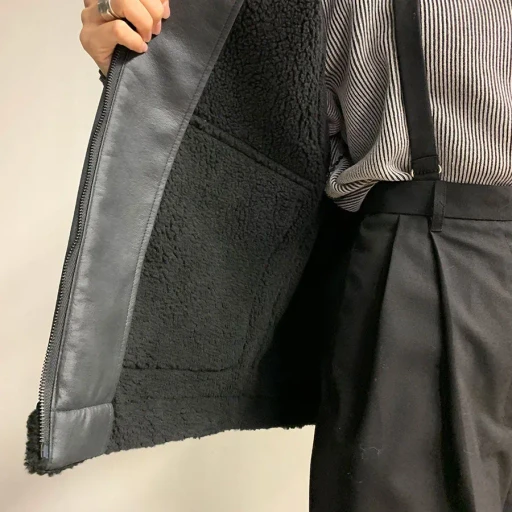 Reracs Mouton High Neck Vest