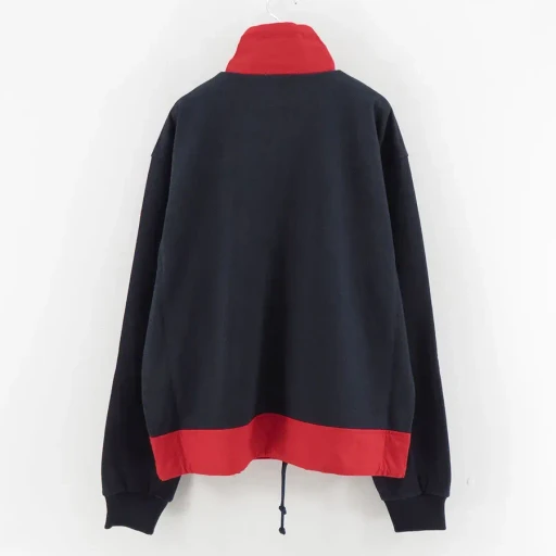Stand Coller Half Zipp Sweat