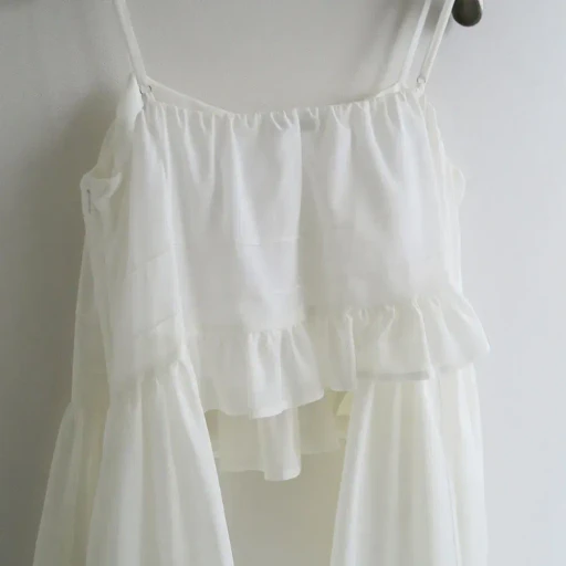 Cotton Voile Tiered Camisole