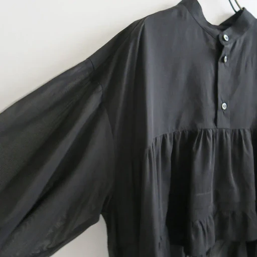 Cotton Voile Tiered Dress