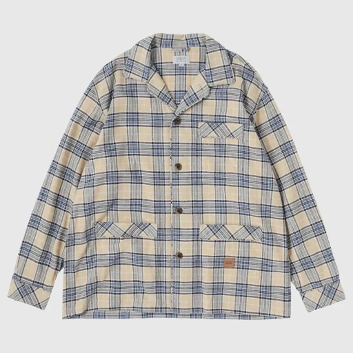 Plaid Sleeping Jacket