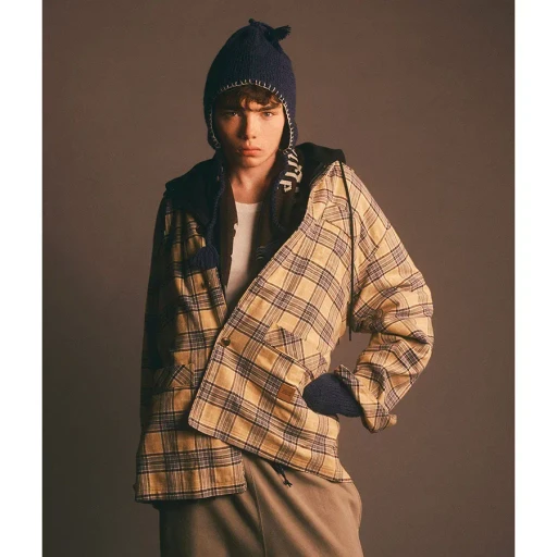 Plaid Sleeping Jacket