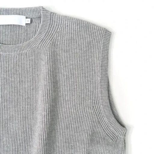 High Density Cotton Knit Vest