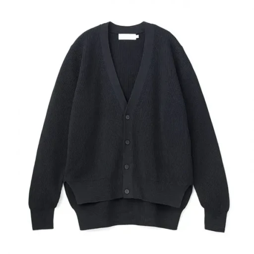 High Density Cotton Knit Cardigan