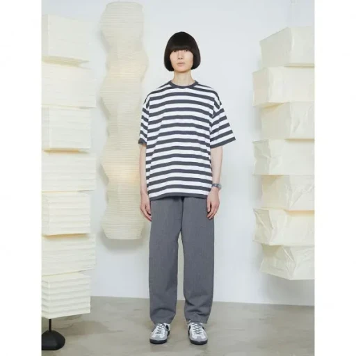 Mohair Poplin Tapered Pants