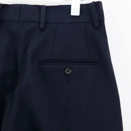 Wool Serge Tack Shorts