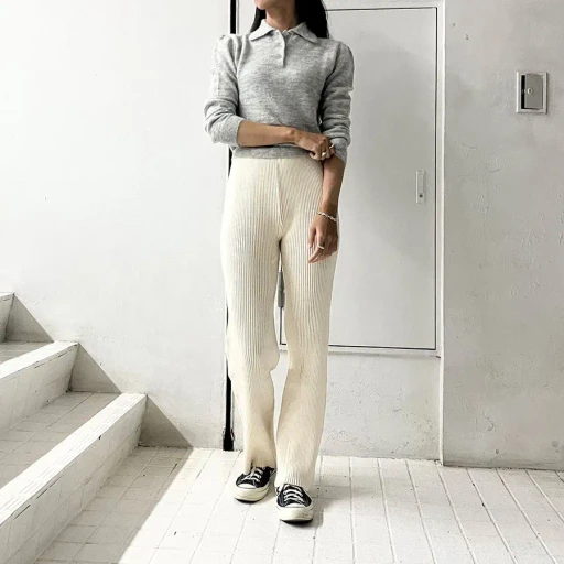 Ribbed Pants