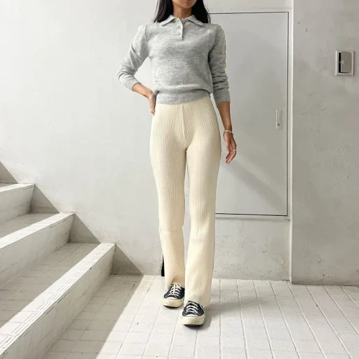 Ribbed Pants