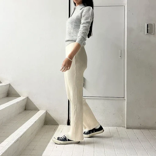 Ribbed Pants