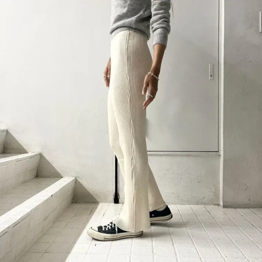 Ribbed Pants