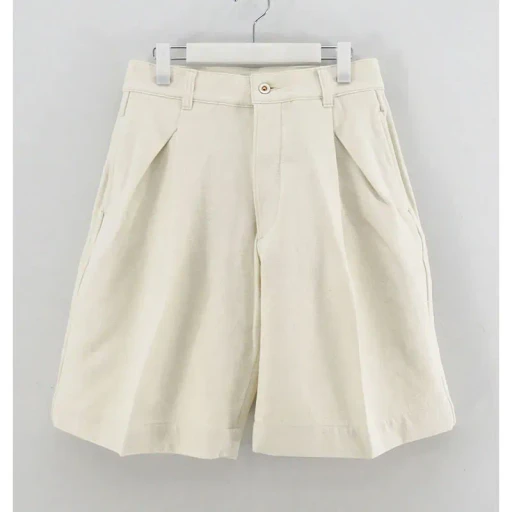 Hl Olive Denim Tuckshorts