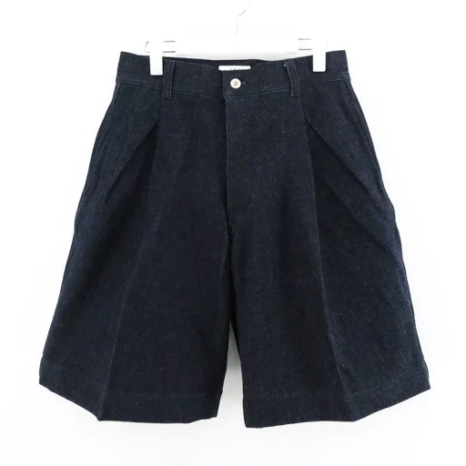Hl Olive Denim Tuckshorts
