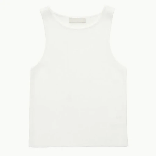 Cut-Out Sleeveless Top
