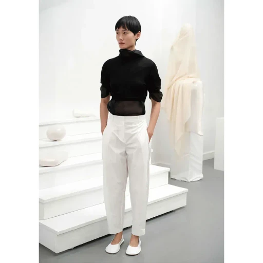 Sheer Cropped Knit