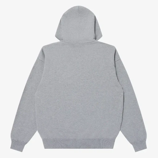 Cashmere Blended Cotton Knit Hoodie