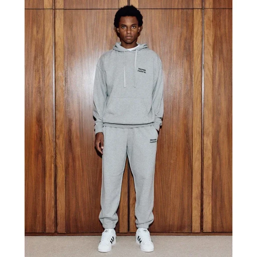 Cashmere Blended Cotton Knit Hoodie