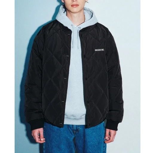 Bold Logo Quilted Jacket