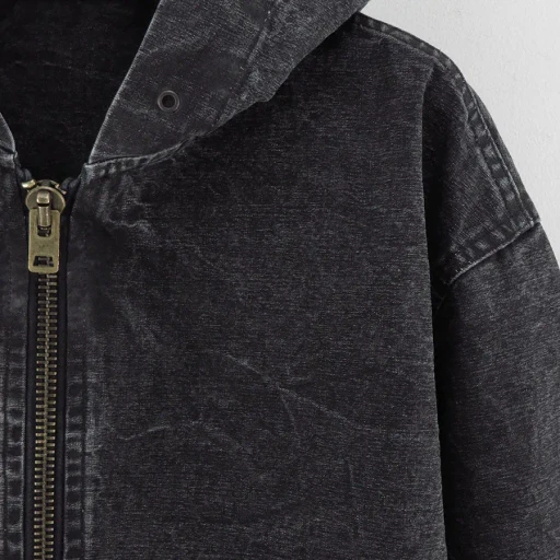 Vintage Us Navy Zip Hoodie