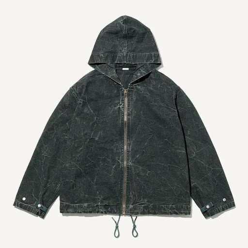Vintage Us Navy Zip Hoodie