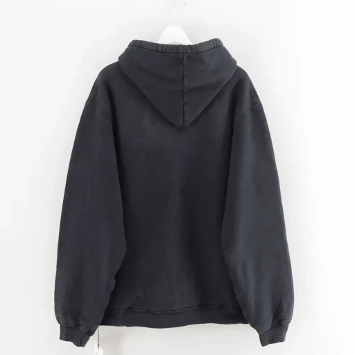 Vintage Attached Hood Sweat Parka