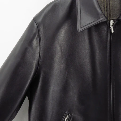 Leather French Riders Jacket