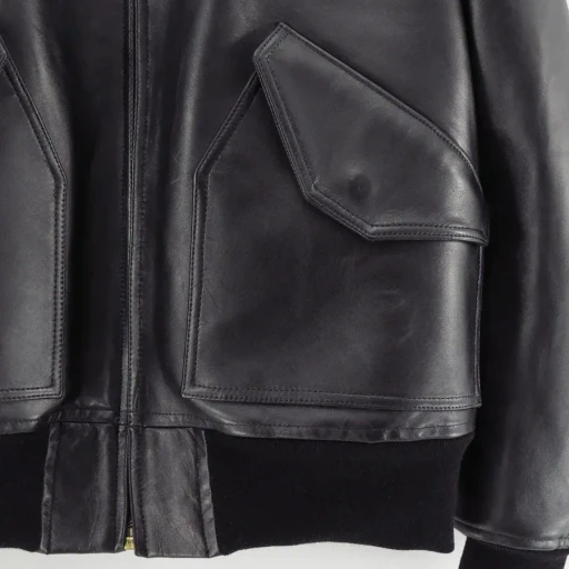 Leather Cwu-45 Flight Jacket