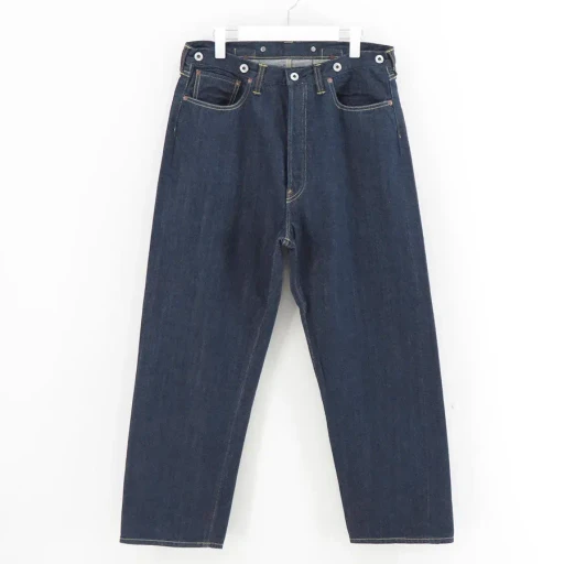 No.22 Washed Wide Denim Pants