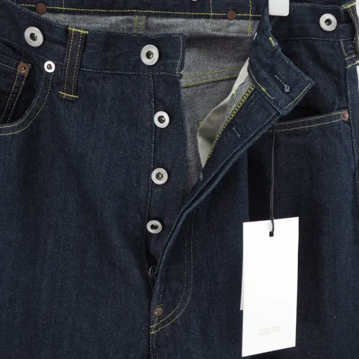 No.22 Washed Wide Denim Pants
