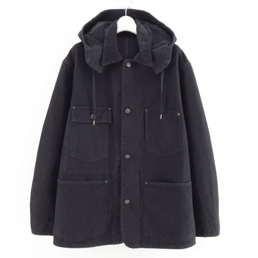 Vintage Silk Hemp Coverall Jacket